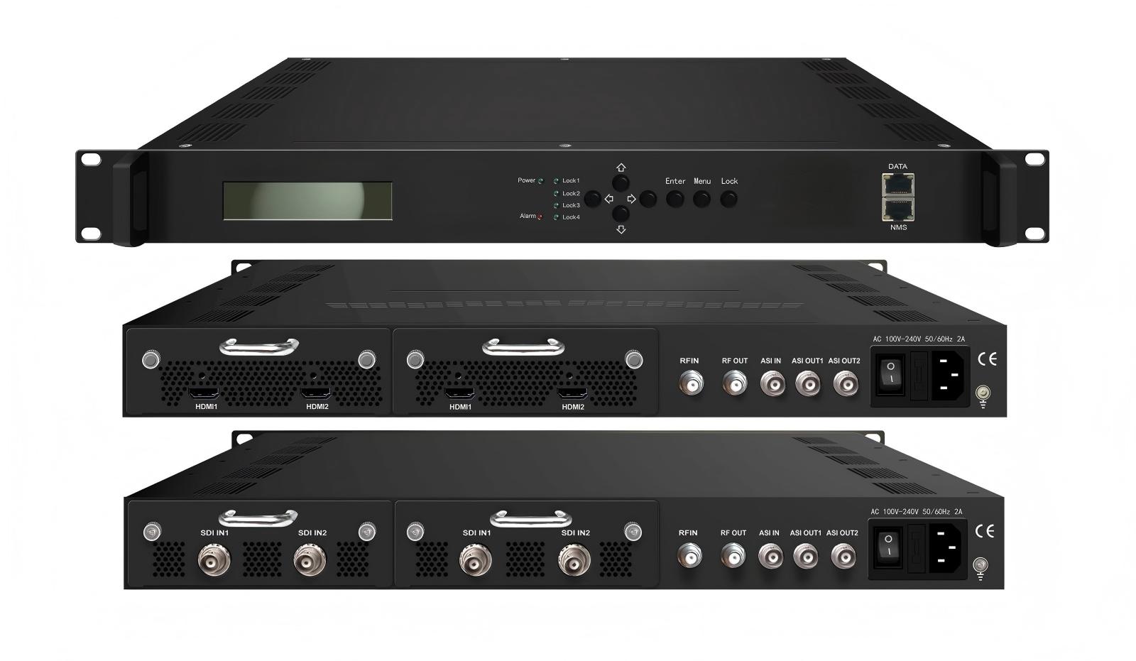 FU4653A MPEG2 HD / MPEG4 HD Encoder Modulator